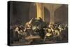 Scene of the Inquisition-Francisco de Goya-Stretched Canvas