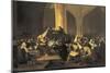 Scene of the Inquisition-Francisco de Goya-Mounted Art Print