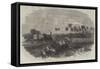 Scene of the Late Accident on the Ceylon Railway Near Colombo-null-Framed Stretched Canvas