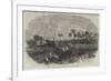 Scene of the Late Accident on the Ceylon Railway Near Colombo-null-Framed Giclee Print