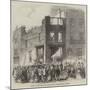 Scene of the Late Fatal Explosion of Fireworks at Lambeth-null-Mounted Giclee Print