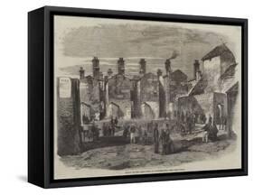 Scene of the Late Fire at Portsmouth-null-Framed Stretched Canvas