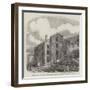 Scene of the Late Fire in Portsmouth Dockyard, on Monday Last, the Tarring-House-null-Framed Giclee Print