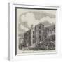 Scene of the Late Fire in Portsmouth Dockyard, on Monday Last, the Tarring-House-null-Framed Giclee Print