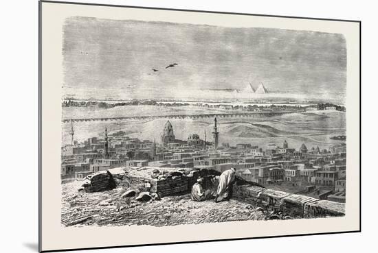 Scene of the Mameluke's Leap, Egypt, 1879-null-Mounted Giclee Print