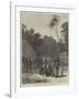 Scene of the Murder of Bishop Patteson, Santa Cruz, Pacific Ocean-null-Framed Giclee Print