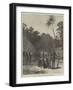 Scene of the Murder of Bishop Patteson, Santa Cruz, Pacific Ocean-null-Framed Giclee Print