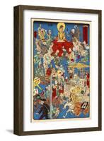 Scene of the Other World, No. 4-Kyosai Kawanabe-Framed Giclee Print