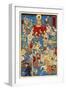 Scene of the Other World, No. 4-Kyosai Kawanabe-Framed Giclee Print