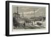 Scene of the Railway Accident at Lockerbie Junction-null-Framed Giclee Print