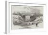 Scene of the Recent Accident on the Great Western Railway, Near Hamilton, Canada West-null-Framed Giclee Print