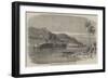 Scene of the Recent Earthquake in Japan, Sinking of The Diana-null-Framed Giclee Print