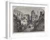 Scene of the Recent Fire at Falmouth-null-Framed Giclee Print