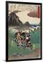 Scene of the Soga Brothers' Story, 1843-1847-Utagawa Hiroshige-Framed Giclee Print