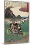 Scene of the Soga Brothers' Story, 1843-1847-Utagawa Hiroshige-Mounted Giclee Print