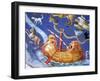 Scene of the Zodiac Including a Galleon, Detail from the Vault of the "Sala Del Mappamondo"-Giovanni De' Vecchi-Framed Giclee Print