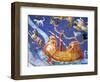 Scene of the Zodiac Including a Galleon, Detail from the Vault of the "Sala Del Mappamondo"-Giovanni De' Vecchi-Framed Giclee Print