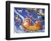 Scene of the Zodiac Including a Galleon, Detail from the Vault of the "Sala Del Mappamondo"-Giovanni De' Vecchi-Framed Giclee Print