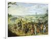 Scene of War: Population Fleeing before Enemy-Sebastian Vrancx-Framed Giclee Print