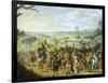 Scene of War: Population Fleeing before Enemy-Sebastian Vrancx-Framed Giclee Print