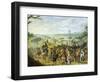 Scene of War: Population Fleeing before Enemy-Sebastian Vrancx-Framed Giclee Print