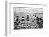 Scene on a Pineapple Plantation, with Harvested Pineapples, Hawaii, 1910-1920-null-Framed Photo