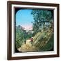 Scene on a Road, Murree, India, Late 19th or Early 20th Century-null-Framed Giclee Print