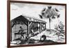 Scene on an American Tobacco Plantation, 1725-null-Framed Giclee Print