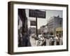 Scene on Beale Street, Memphis, Tennessee-null-Framed Photographic Print