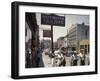 Scene on Beale Street, Memphis, Tennessee-null-Framed Photographic Print