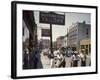 Scene on Beale Street, Memphis, Tennessee-null-Framed Photographic Print