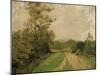 Scene on Otmoor, 1912-George Carline-Mounted Giclee Print