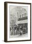 Scene on the Boulevard Des Italiens-null-Framed Giclee Print