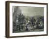Scene on the Coast of Africa, Engraved by Wagstaff, London, 1844-Francois Auguste Biard-Framed Giclee Print