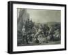 Scene on the Coast of Africa, Engraved by Wagstaff, London, 1844-Francois Auguste Biard-Framed Giclee Print