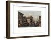 Scene on the Honan Canal, Near Canton, China, C1840-James B Allen-Framed Giclee Print