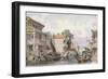 Scene on the Horan Canal Near Canton, C.1850-Thomas Allom-Framed Giclee Print