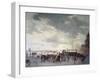 Scene on the Ice Near Dordecht-Jan Van Goyen-Framed Giclee Print