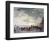 Scene on the Ice Near Dordecht-Jan Van Goyen-Framed Giclee Print