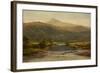 Scene on the Llugwy with Moel Siabod in the Distance, 1870-Benjamin Williams Leader-Framed Giclee Print