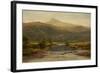 Scene on the Llugwy with Moel Siabod in the Distance, 1870-Benjamin Williams Leader-Framed Giclee Print