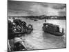 Scene on the Pearl River with Boats-null-Mounted Premium Photographic Print