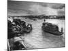Scene on the Pearl River with Boats-null-Mounted Photographic Print