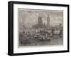 Scene on the River at Westminster on the Departure of the Belgians-null-Framed Giclee Print