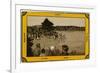 Scene on the River Jordan, Palestine-null-Framed Premium Giclee Print