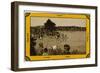 Scene on the River Jordan, Palestine-null-Framed Art Print