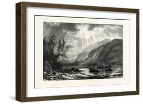 Scene on the Shenandoah, USA, Shenandoah Is an Iroquoian Word for Deer-Arthur Parton-Framed Giclee Print