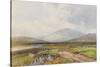 Scene on the Taw, Stepperton , C.1895-96-Frederick John Widgery-Stretched Canvas