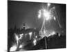 Scene on the Thames (Westminster) During the Flood-Lighting and Firework Display on Victory Night-null-Mounted Photographic Print