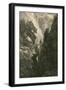 Scene on the Via Mala, on the Road from Coire to Splugen-null-Framed Giclee Print